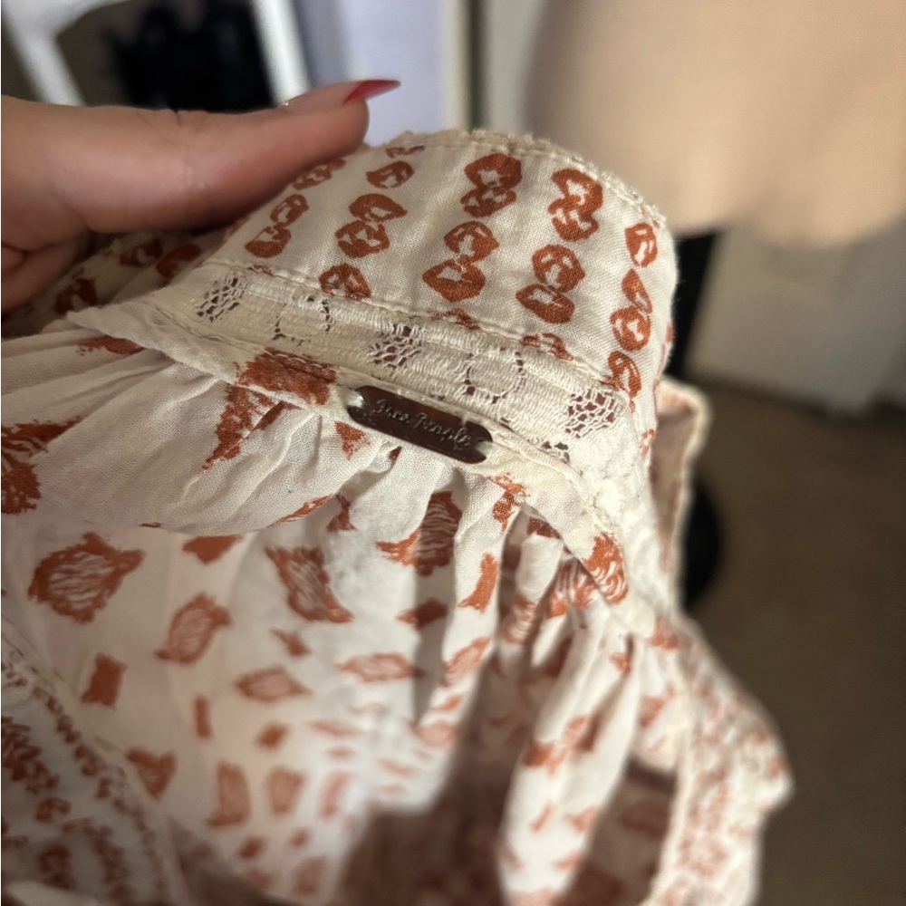 Patterned Free People Blouse - image 2